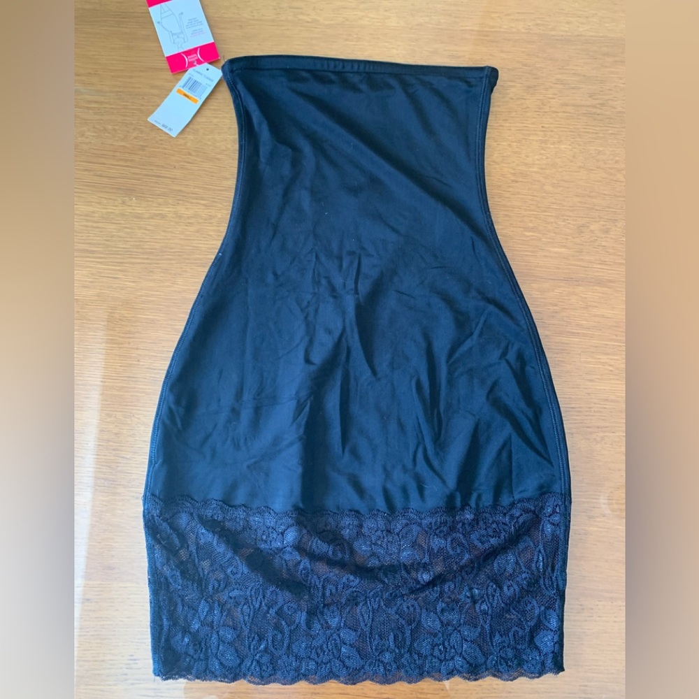 Yummie Tummie by heather Thompson hi waist slip skirt shape undergarment size s